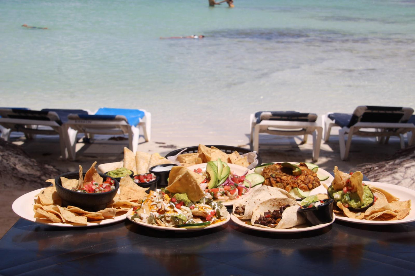 The Captain’s Feast — Open bar plus a delicious Caribbean-style meal